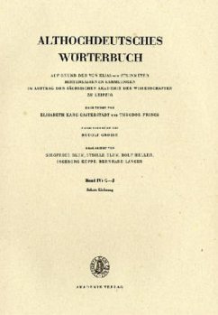 Cover 10. Lieferung (hanminze) / Althochdeutsches Wörterbuch 10. Lieferung