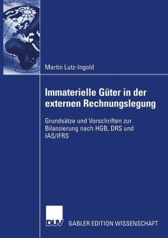 Immaterielle Güter in der externen Rechnungslegung - Lutz-Ingold, Martin