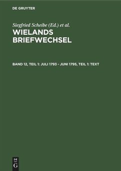 Juli 1793 - Juni 1795, Teil 1: Text - Wieland, Christoph Martin