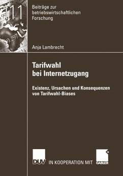 Tarifwahl bei Internetzugang - Lambrecht, Anja