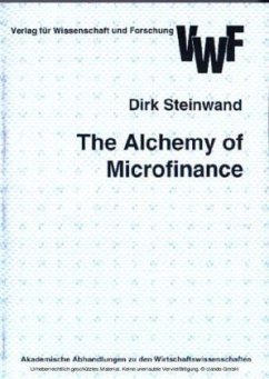 The Alchemy of Microfinance - Steinwand, Dirk