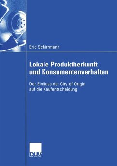Cover Lokale Produktherkunft und Konsumentenverhalten