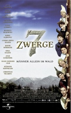 Cover 7 Zwerge - Männer allein im Wald, VHS