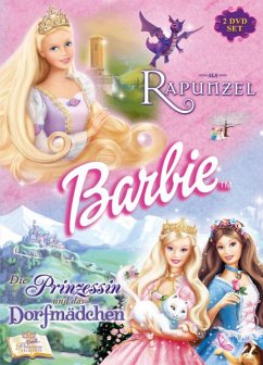 Barbie Märchen Box: Barbie als Rapunzel & Barbie als Die Prinzessin und das Dorfmädchen - 2 Disc DVD - Keine Informationen