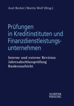 Prüfungen in Kreditinstituten und Finanzdienstleistungsunternehmen - Becker, Axel / Wolf, Martin (Hgg.)