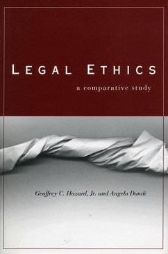 Legal Ethics - Hazard, Geoffrey C.; Dondi, Angelo