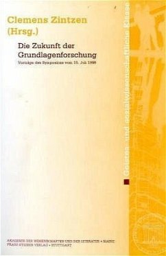 Die Zukunft der Grundlagenforschung - Zintzen, Clemens