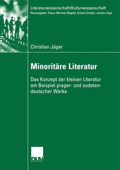Minoritäre Literatur - Jäger, Christian