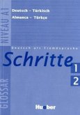 Glossar Deutsch-Türkisch / Schritte - Deutsch als Fremdsprache Bd.1/2