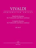 Sämtliche Sonaten für Violoncello und Basso continuo RV 39-47