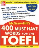 McGraw-Hill's 400 Must Have Words For the TOEFL