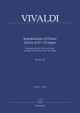 Introduzione al Gloria und Gloria in D-Dur, Bearbeitung für Soli, Chor und Orgel, Orgelauszug Introduzione al Gloria und Gloria in D-Dur, Bearbeitung für Soli, Chor und Orgel, Orgelauszug