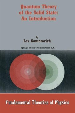 Quantum Theory of the Solid State - Kantorovich, Lev