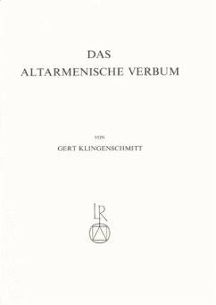 Das altarmenische Verbum - Klingenschmitt, Gert