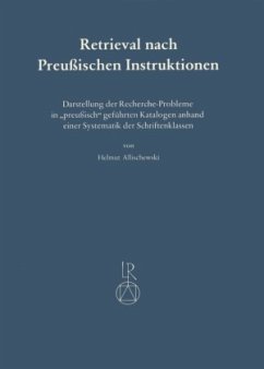 Cover Retrieval nach Preußischen Instruktionen