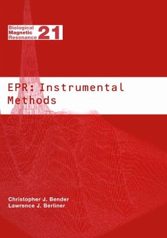 Epr: Instrumental Methods - Bender, Christopher J. / Berliner, Lawrence J. (eds.)