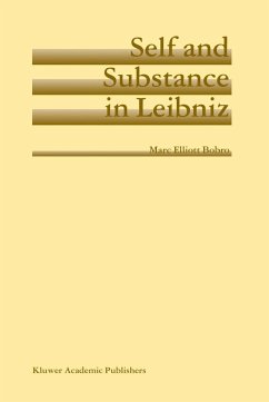 Self and Substance in Leibniz - Bobro, Marc E.