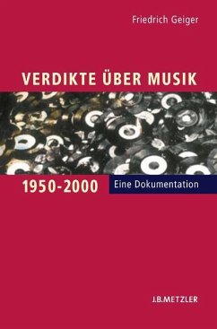 Verdikte über Musik 1950¿2000 - Geiger, Friedrich