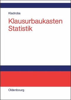 Klausurbaukasten Statistik - Kladroba, Andreas