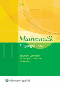 Cover Mathematik Eingangsklasse, Berufliche Gymnasien