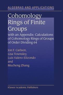 Cohomology Rings of Finite Groups - Carlson, Jon F.;Townsley, L.;Valero-Elizondo, Luís