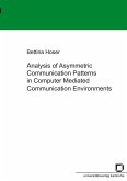 Analysis of asymmetric communication patterns in computer mediated communication environments Analysis of asymmetric communication patterns in computer mediated communication environments