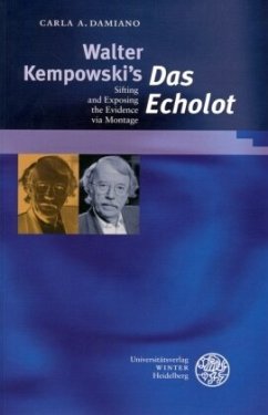 Cover Walter Kempowski´s 'Das Echolot'