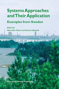 Systems Approaches and Their Application - Olsson, Mats-Olov / Sjöstedt, Gunnar (Hgg.)