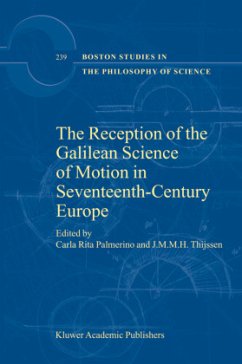 The Reception of the Galilean Science of Motion in Seventeenth-Century Europe - Palmerino