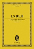 Ouvertüre (Suite) Nr.1 C-Dur BWV 1066, Partitur