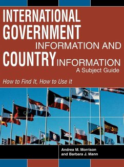 International Government Information and Country Information - Morrison, Andrea M.; Mann, Barbara J.