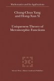 Uniqueness Theory of Meromorphic Functions