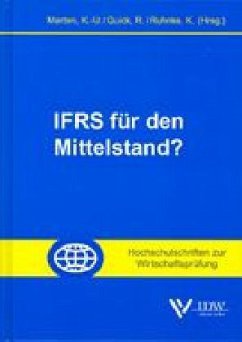 IFRS für den Mittelstand? - Marten, Kai U / Quick, Reiner / Ruhnke, Klaus (Hgg.)