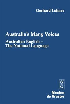 Australian English - The National Language - Leitner, Gerhard