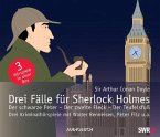 Drei Fälle für Sherlock Holmes, Sonderedition, 3 Audio-CDs