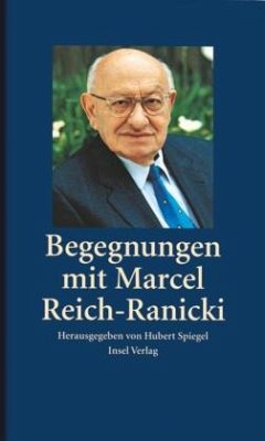 Cover Begegnungen mit Marcel Reich-Ranicki