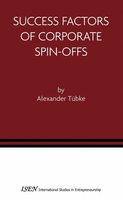Success Factors of Corporate Spin-Offs - Tübke, Alexander