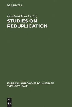 Studies on Reduplication - Hurch, Bernhard (ed.)