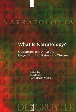 What Is Narratology? - Kindt, Tom / Müller, Hans-Harald (eds.)