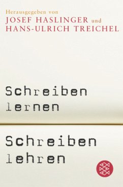 Schreiben lernen - Schreiben lehren - Haslinger, Josef (Hrsg.)