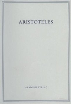 Peri hermeneias / Werke in deutscher Übersetzung 1/2 - Aristoteles;Aristoteles