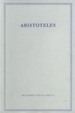 Der Staat der Athener / Aristoteles: Werke BAND 10/I, Tl.1