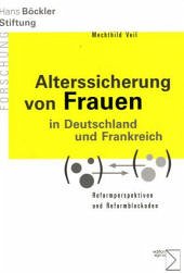 Cover Alterssicherung von Frauen in Deutschland und Frankreich