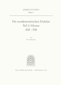Cover Die nordjemenitischen Dialekte