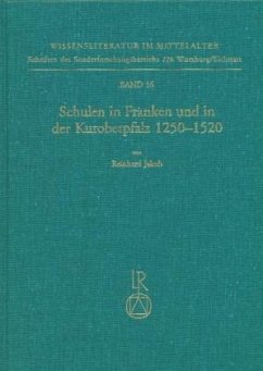 Cover Schulen in Franken und in der Kuroberpfalz 1250-1520