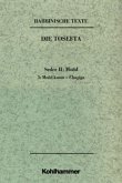 Moed katan - Re'ijja (Hagiga) / Die Tosefta Bd.2/5