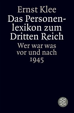 Das Personenlexikon zum Dritten Reich - Klee, Ernst