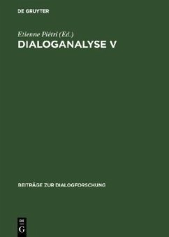 Dialoganalyse. Dialogue Analysis