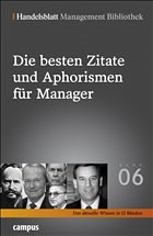 Cover Die besten Zitate und Aphorismen für Manager