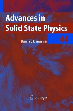 Advances in Solid State Physics - Kramer, Bernhard (Bearb.)